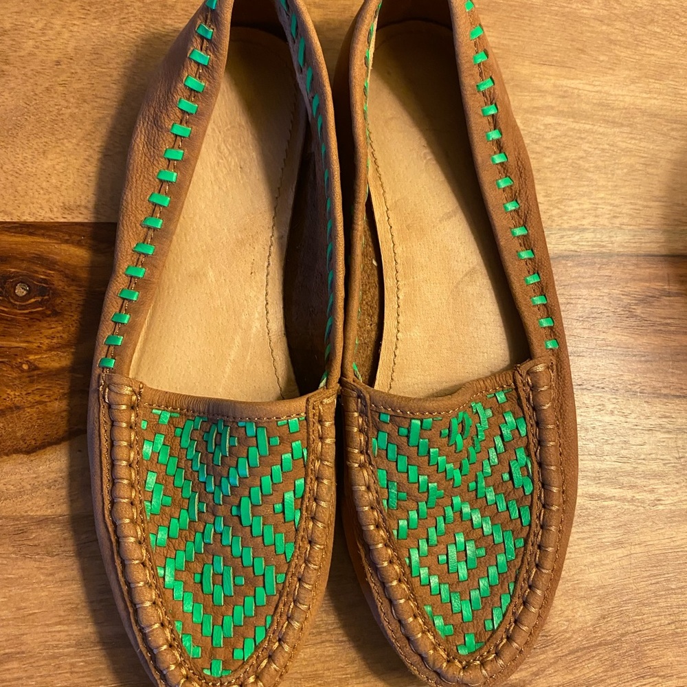 Joie Leather Moccasins
